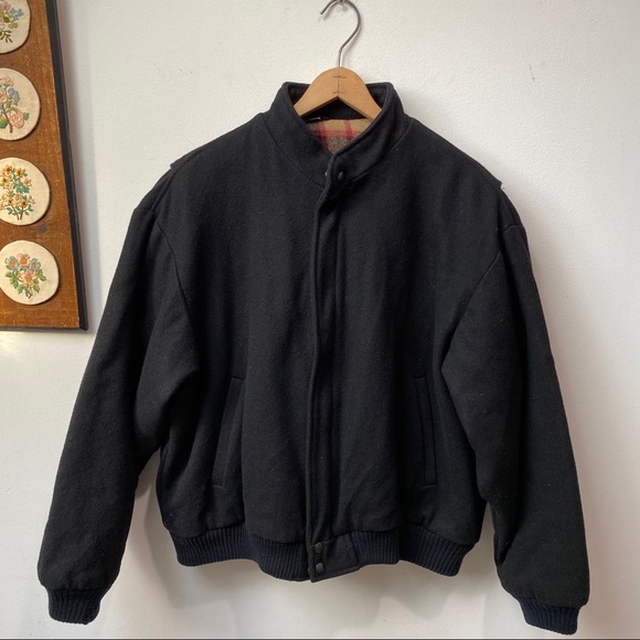 Vintage Wool Thermolite Lined Bomber - Picture 1 of 11